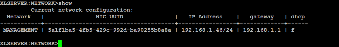 cli-network-show