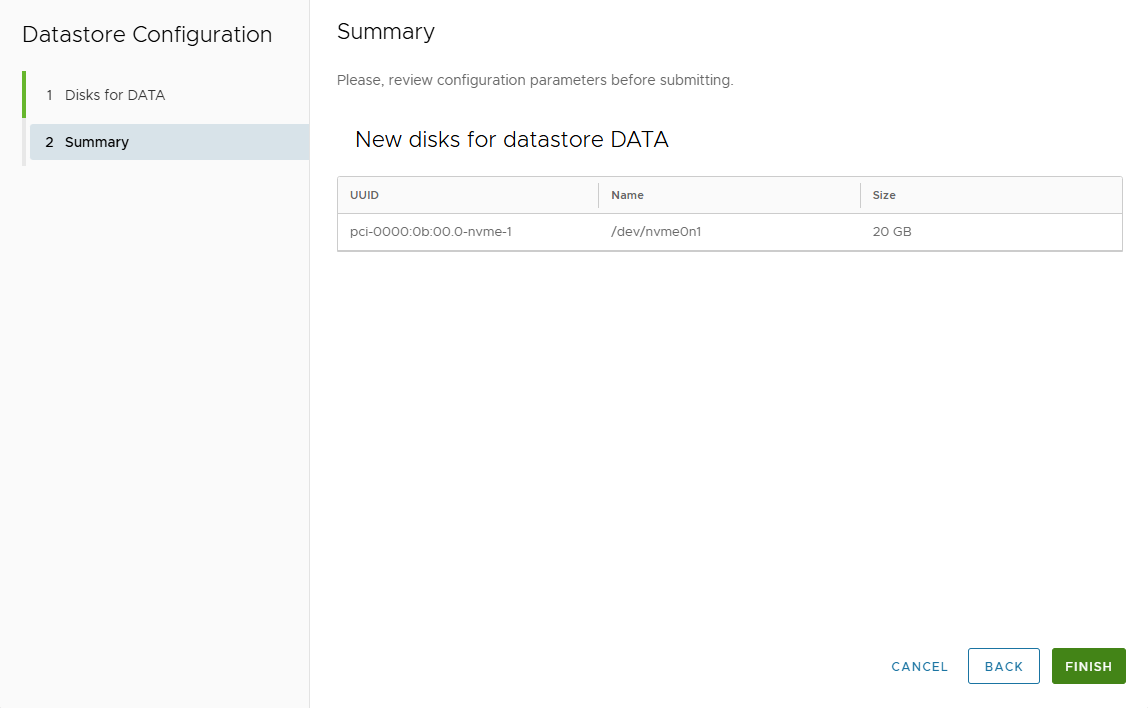 datastore-add-disks-summary