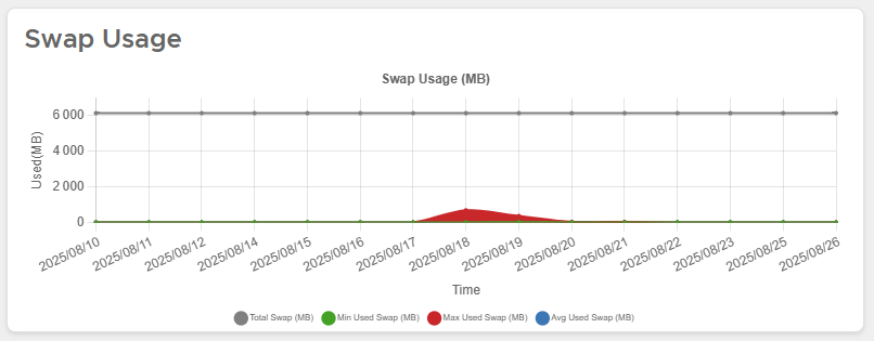 Swap Usage