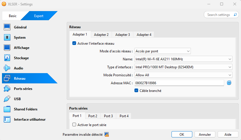 Network Configuration